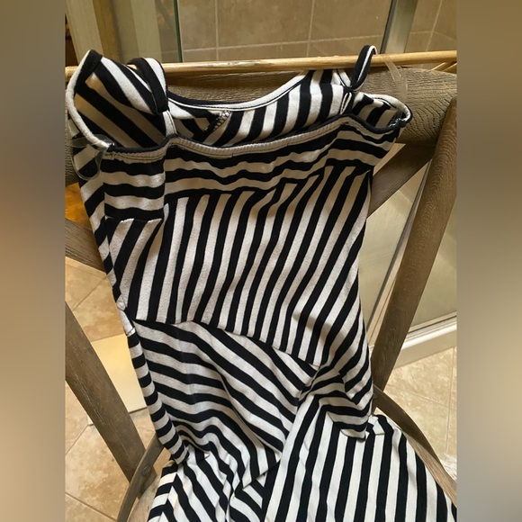 Monteau Black and White Maxi Dress XS - Picture 7 of 8